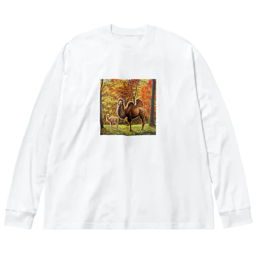 ラクダ Big Long Sleeve T-Shirt