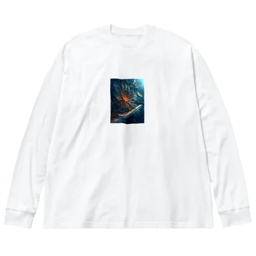 海のピアノ Big Long Sleeve T-Shirt