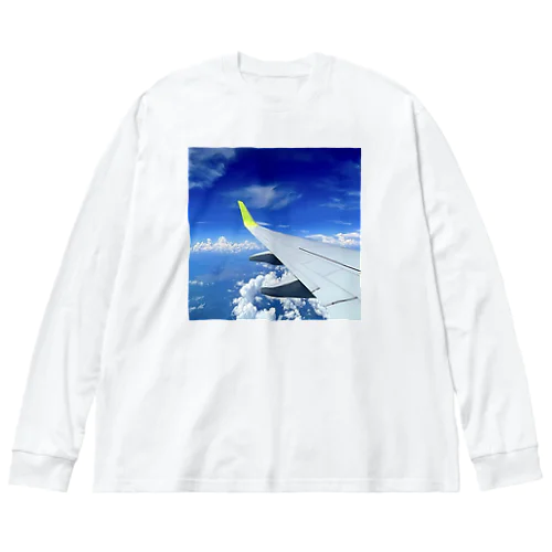 空ノウエ ビッグシルエットロングスリーブTシャツ