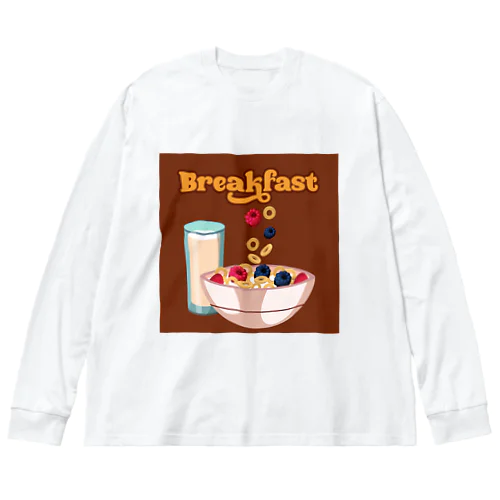 ブレックファースト Big Long Sleeve T-Shirt