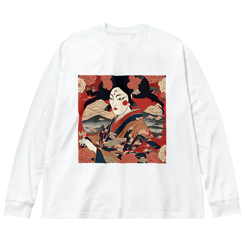 kabuki ビッグシルエットロングスリーブTシャツ