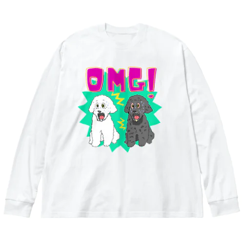 NEWトイプードルのOMG Big Long Sleeve T-Shirt