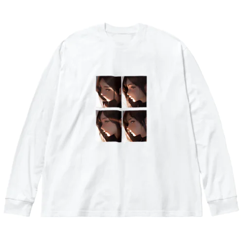 光と影の肖像 Big Long Sleeve T-Shirt