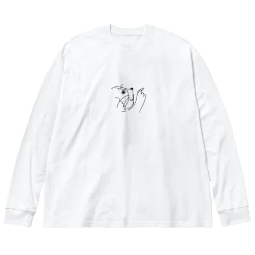 お知らせraraちゃん Big Long Sleeve T-Shirt