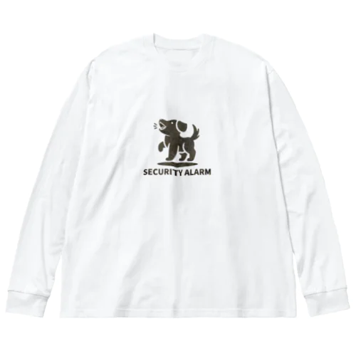 防犯犬 Big Long Sleeve T-Shirt