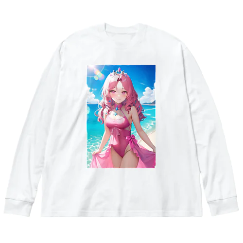 心桜　水着 Big Long Sleeve T-Shirt