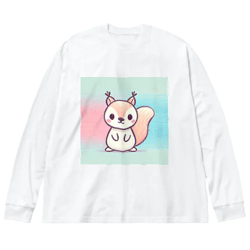 リスちゃんグッズ Big Long Sleeve T-Shirt