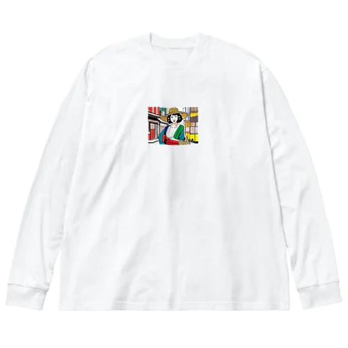 urban浮世絵 ビッグシルエットロングスリーブTシャツ