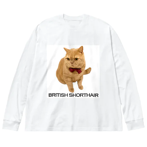 ブリティッシュショートヘア Big Long Sleeve T-Shirt