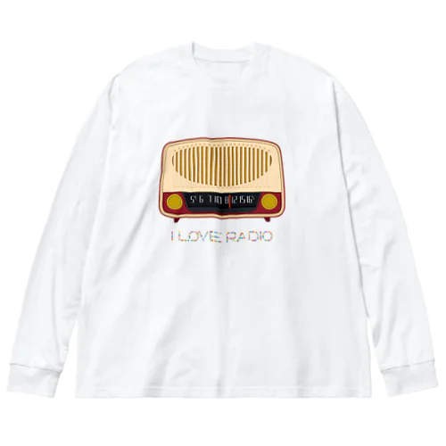 レトロなラジオ受信機 Big Long Sleeve T-Shirt