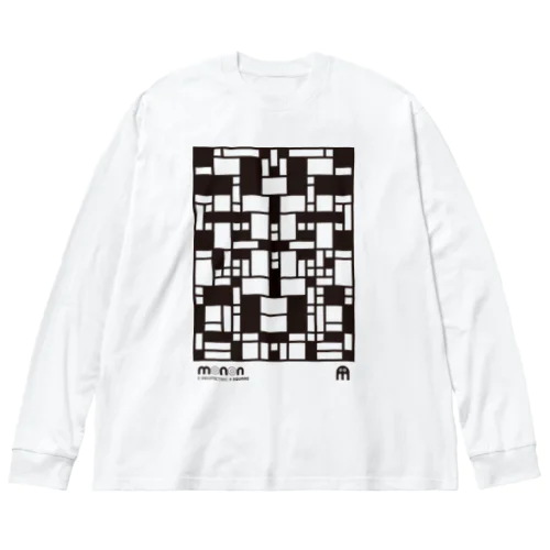 monon big T-shirt square 4 Big Long Sleeve T-Shirt