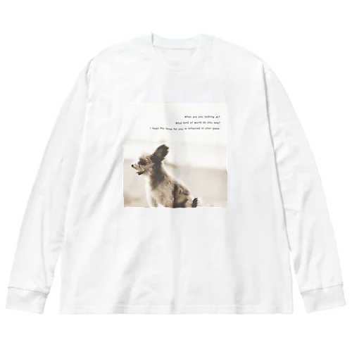 “Love Gaze” Big Long Sleeve T-Shirt