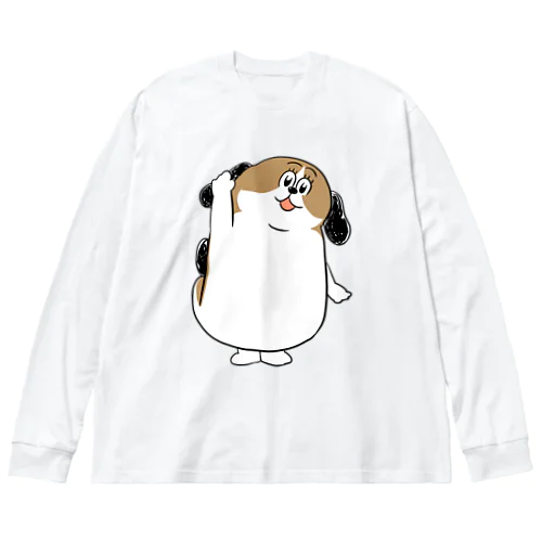 もじゃまるはーい！ Big Long Sleeve T-Shirt