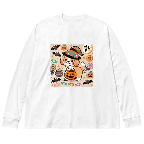 ハロウィンドッグ Big Long Sleeve T-Shirt