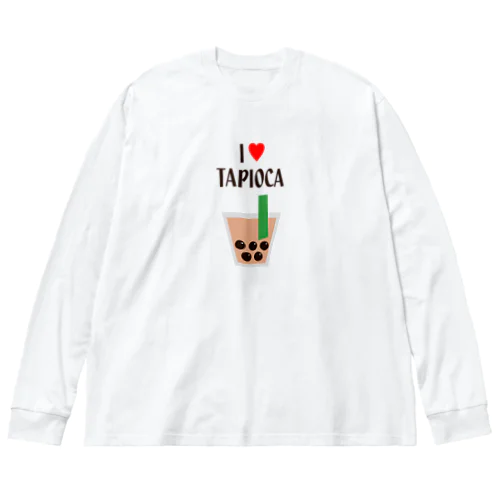 I♥TAPIOCA ビッグシルエットロングスリーブTシャツ