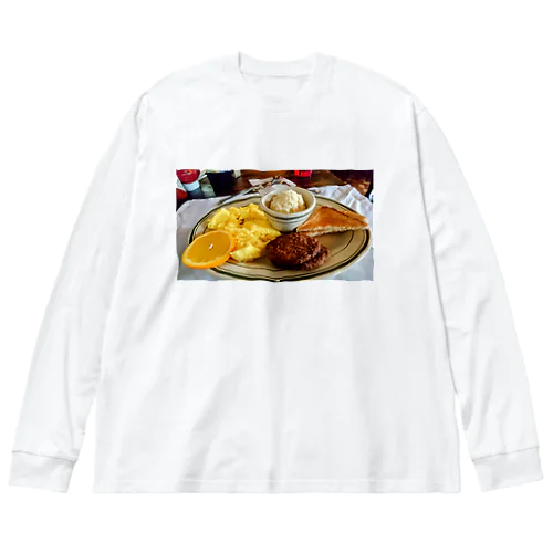 First time【ニューオーリンズで初めての食事】 Big Long Sleeve T-Shirt