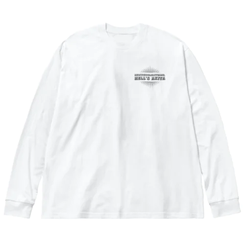 地獄秋田 Big Long Sleeve T-Shirt