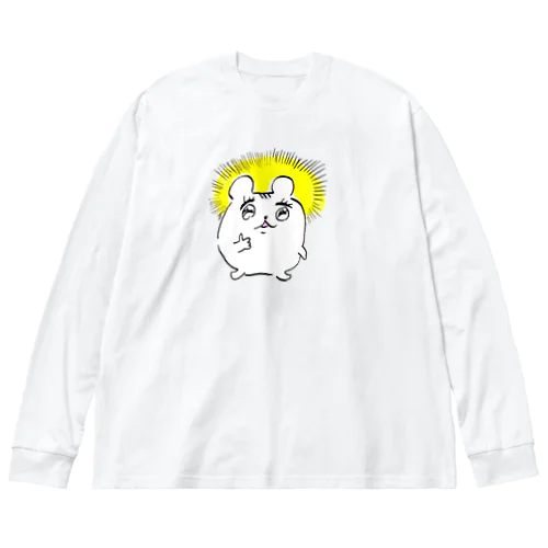 グッドグッドハム公ちゃん ビッグシルエットロングスリーブTシャツ