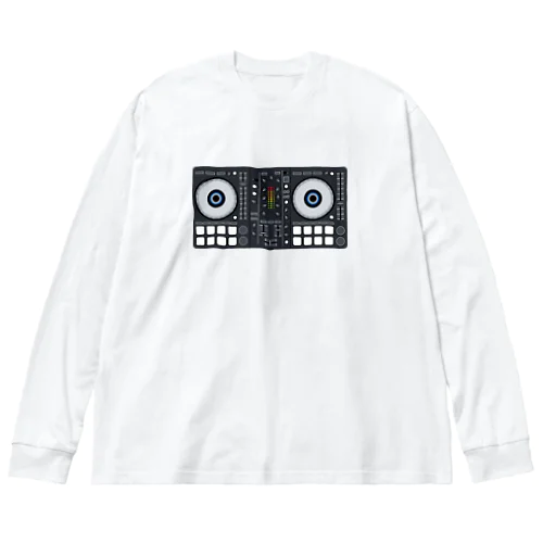 シンプルなDJコントローラーのイラストです! Big Long Sleeve T-Shirt