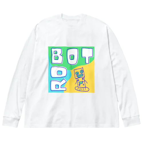 ゆるカワ革命BOT BOY Big Long Sleeve T-Shirt