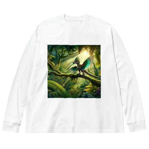 ジュラの森、虹色の目覚め Big Long Sleeve T-Shirt