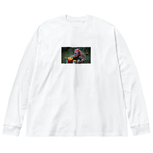 ドロ沼ハッピーセット Big Long Sleeve T-Shirt