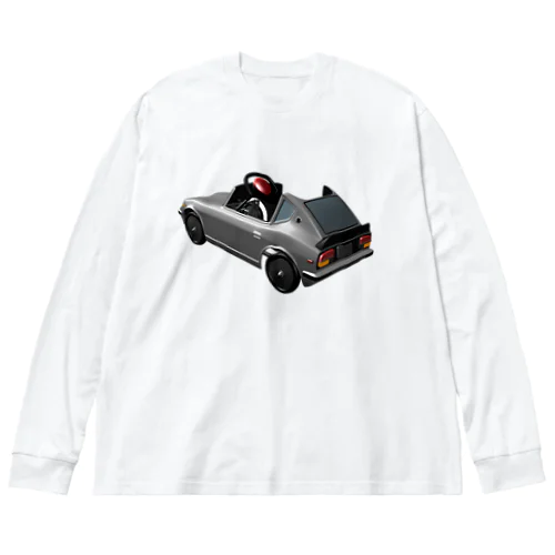 240Z ペダルカー ビッグシルエットロングスリーブTシャツ