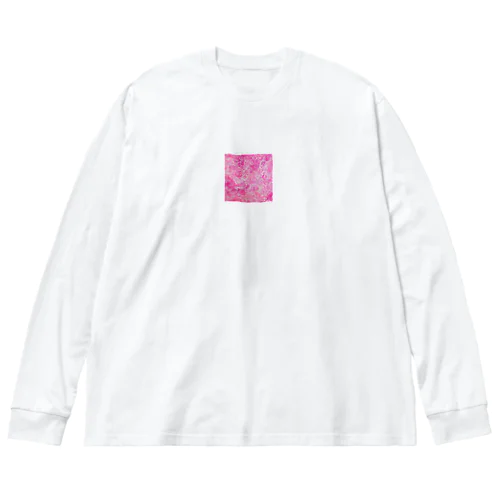 ピンクの魔法 Big Long Sleeve T-Shirt