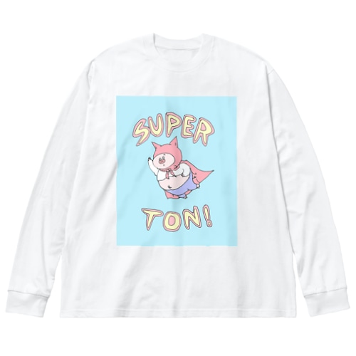 SUPER★TON Big Long Sleeve T-Shirt