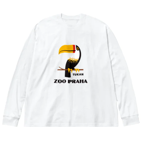 TUKAN_ZOO PRAHA ビッグシルエットロングスリーブTシャツ