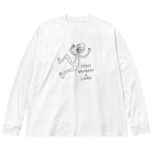 理由なき反抗　★色展開あり Big Long Sleeve T-Shirt