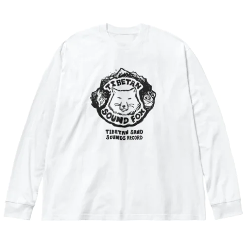 チベタン サンド サウンズ・レコード ビッグシルエットロングスリーブTシャツ