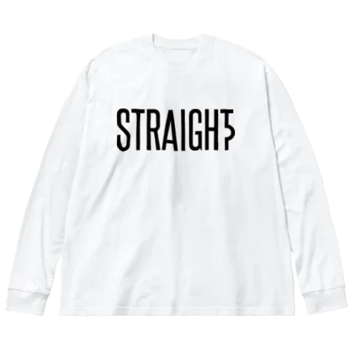 STRAIGHT ビッグシルエットロングスリーブTシャツ