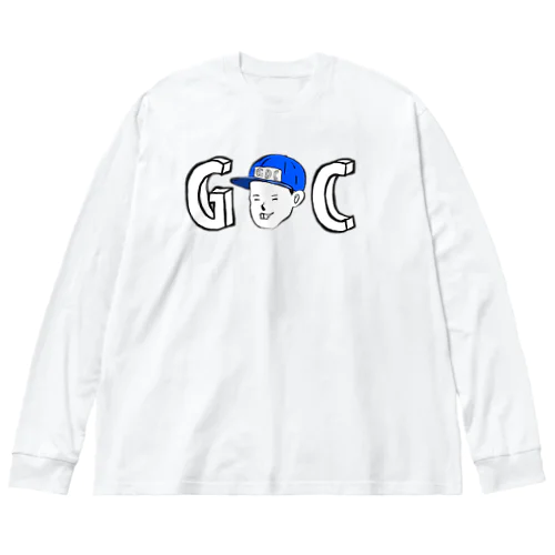 GDC青 Big Long Sleeve T-Shirt