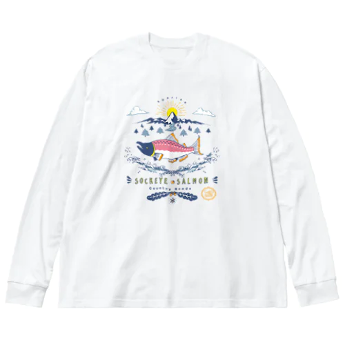 ベニシャケの帰還 Big Long Sleeve T-Shirt