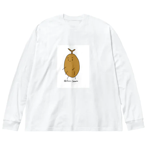 ゆるドヤカブトムシ ビッグシルエットロングスリーブTシャツ