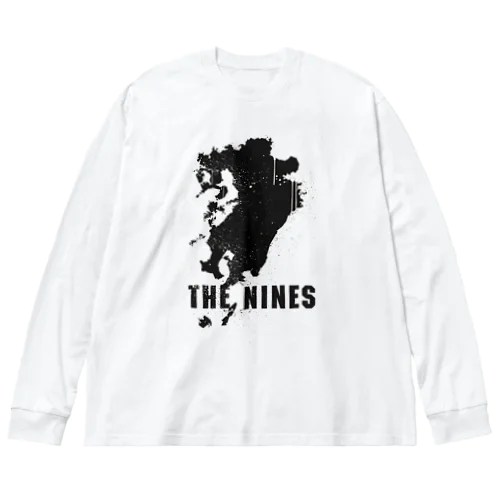 NINES(復刻)_WHITE ビッグシルエットロングスリーブTシャツ