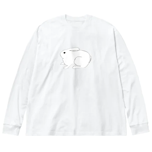 媚びないうさぎ Big Long Sleeve T-Shirt