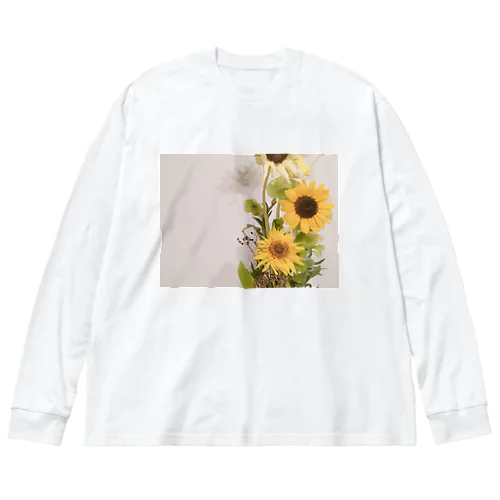 向日葵 Big Long Sleeve T-Shirt