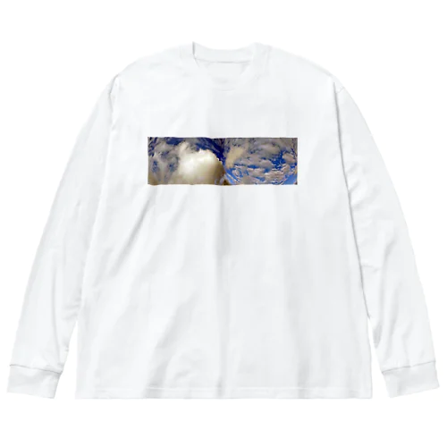 吸い込まれる雲 ビッグシルエットロングスリーブTシャツ