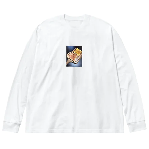 ピーナッツバターとジャムのサンド Big Long Sleeve T-Shirt