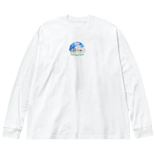 くるま ビッグシルエットロングスリーブTシャツ