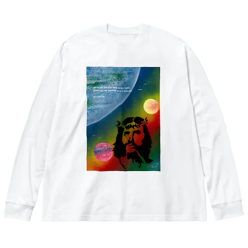 ISAIAH (英語版） Big Long Sleeve T-Shirt