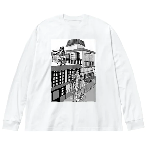 和製現代 Big Long Sleeve T-Shirt