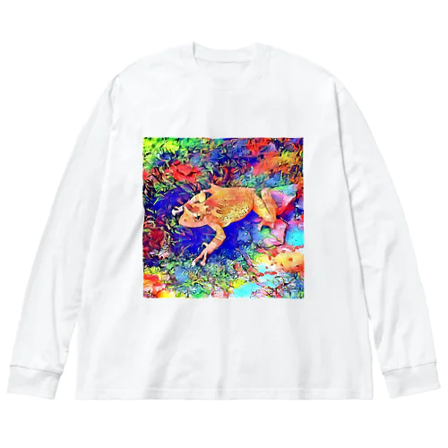 Fantastic Frog -Utopia Version- Big Long Sleeve T-Shirt