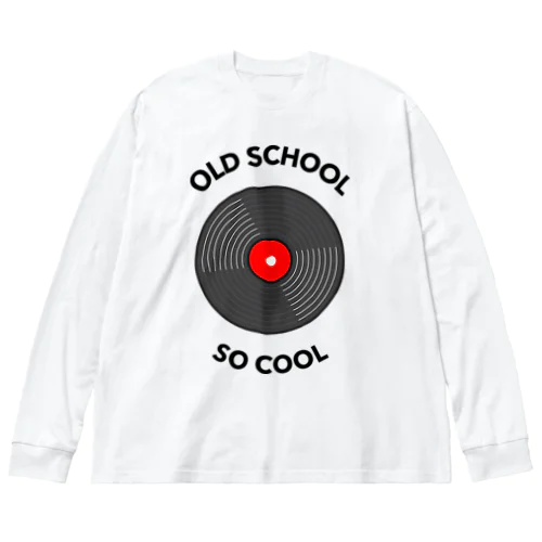 OLD SCHOOL, SO COOL ビッグシルエットロングスリーブTシャツ