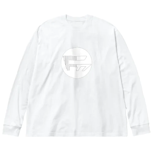 masaki nakamura × funakosilva　ロゴ ビッグシルエットロングスリーブTシャツ