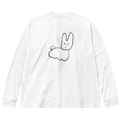 ふわうさ Big Long Sleeve T-Shirt