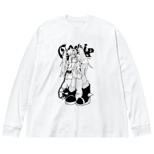 🖤cookie🖤 Big Long Sleeve T-Shirt