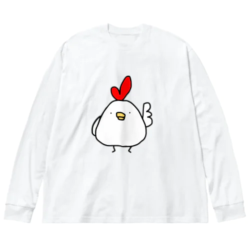 ラブどり ビッグシルエットロングスリーブTシャツ